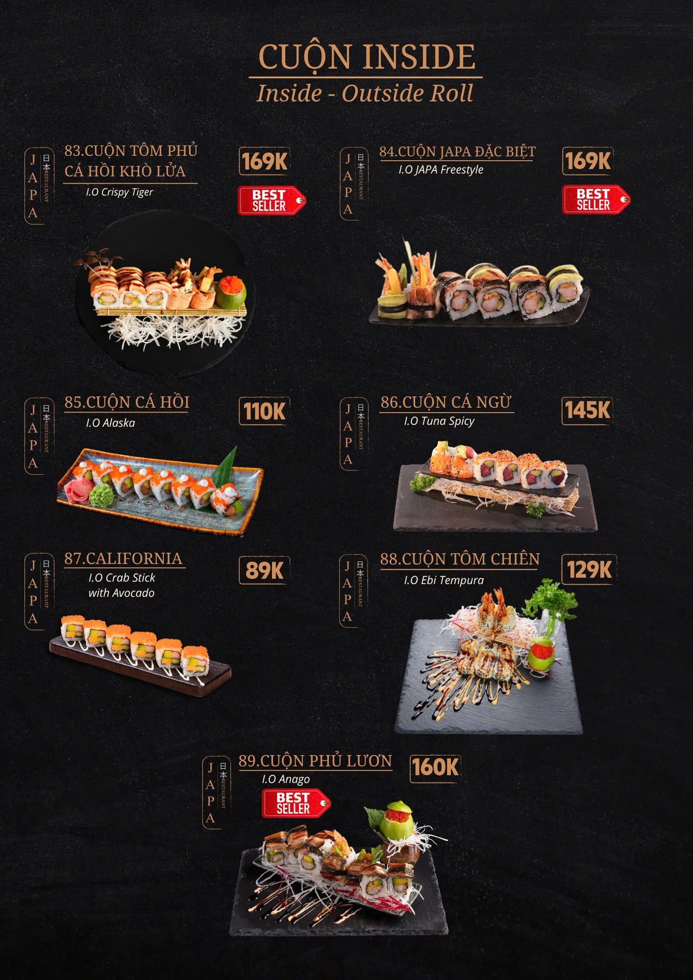 Menu Page 10