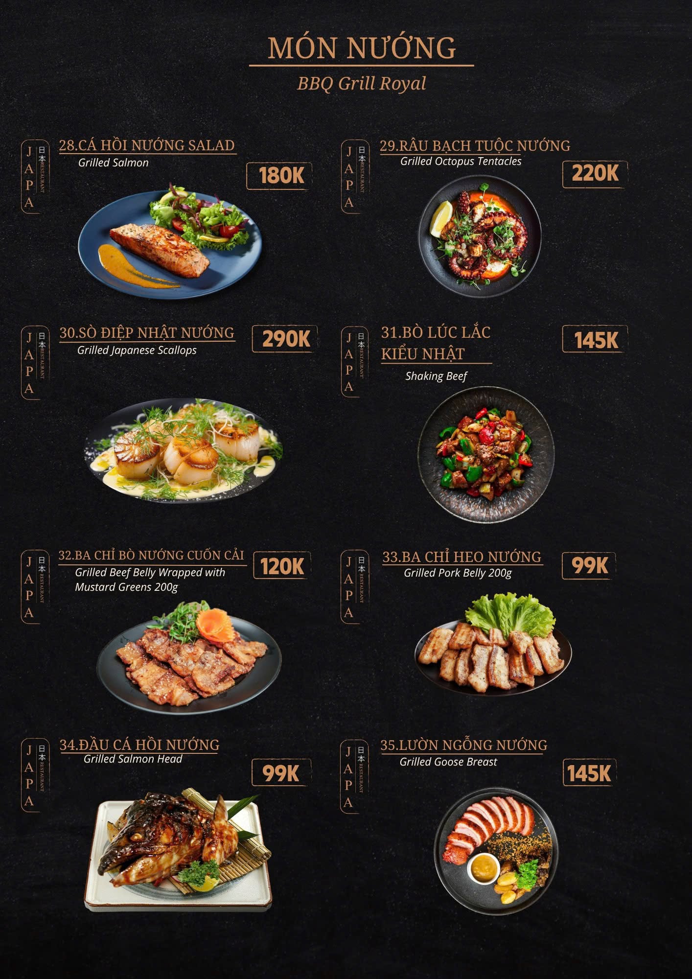 Menu Page 4